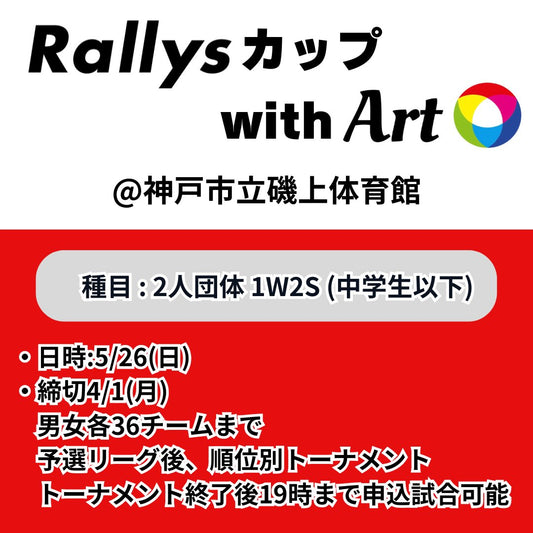2024/05/26 Rallysカップ with Art
